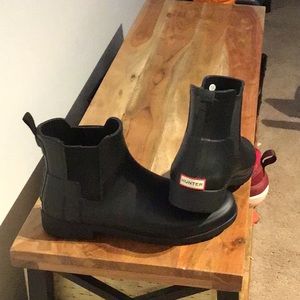 Hunter rain boots